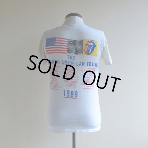画像3: 1980s The Rolling Stones STEEL WHEELS 1989 Tour Tシャツ　 表記M  (3)