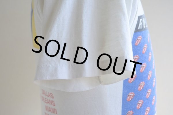 画像12: 1980s The Rolling Stones STEEL WHEELS 1989 Tour Tシャツ　 表記M  (12)