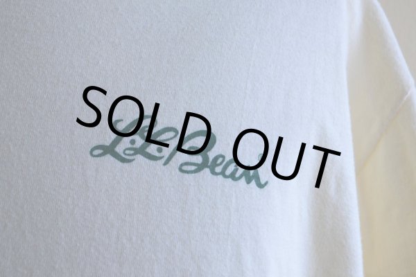 画像8: 1990s L.L.Bean ロゴプリントTシャツ  表記XL  (8)