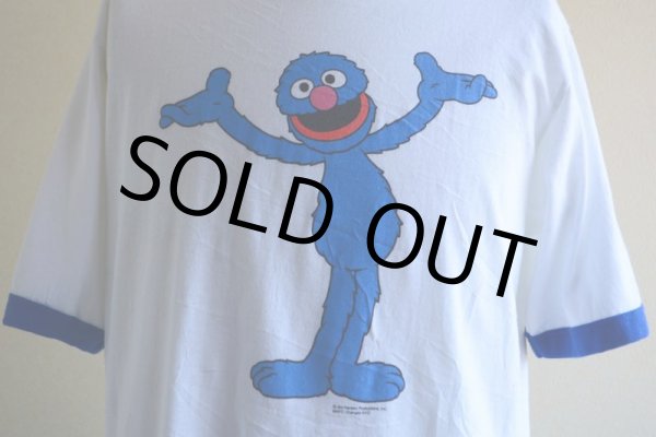 画像9: 1980s-90s GROVER リンガーTシャツ　 両面プリント　 表記L  (9)