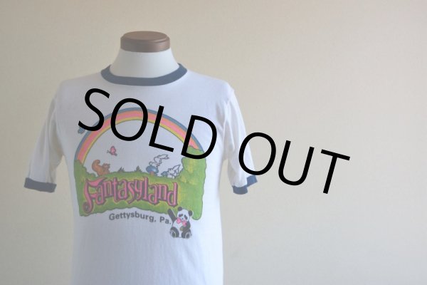 画像5: 1970s Fantasyland リンガーTシャツ　 表記M  (5)