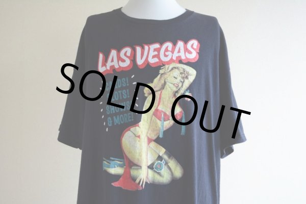 画像7: 1990s LAS VEGAS PIN-UP Tシャツ　 表記XL  (7)