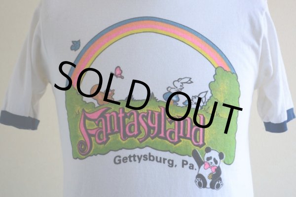 画像9: 1970s Fantasyland リンガーTシャツ　 表記M  (9)