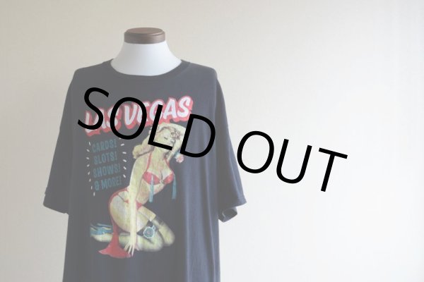 画像5: 1990s LAS VEGAS PIN-UP Tシャツ　 表記XL  (5)