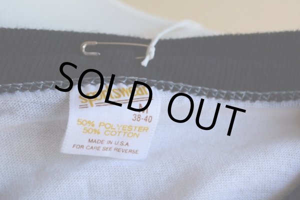 画像11: 1980s The Owl リンガーTシャツ　 表記M  (11)