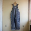 画像4: 1970s LIBERTY OVERALLS ヒッコリーオーバーオール　 DEAD STOCK　 表記w44  (4)