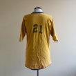 画像6: 1960s RUSSELL リバーシブルTシャツ　 ナンバリング「21」　 表記XL  (6)