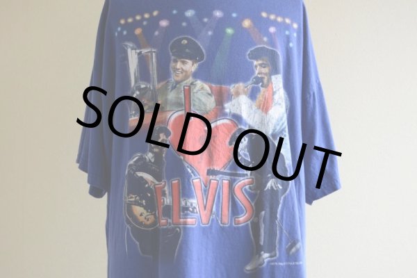 画像7: 1990s I LOVE ELVIS Tシャツ　 表記2XL  (7)