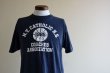 画像5: 1980s N.Y.CATHOLIC H.S. カレッジTシャツ　 両面プリント　 表記XL  (5)