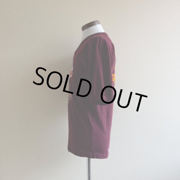 画像4: 1980s フットボールTシャツ　 両面プリント　 表記M  (4)