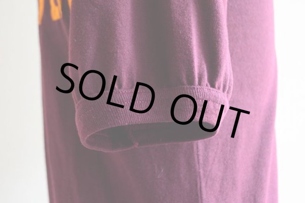 画像10: 1980s フットボールTシャツ　 両面プリント　 表記M  (10)