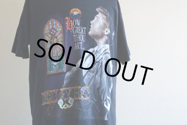 画像6: 1990s ELVIS Tシャツ　 How Great Thou Art　 表記L  (6)
