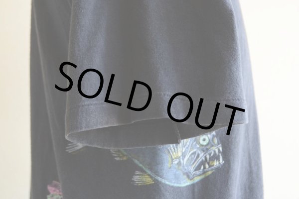 画像10: 1980s 深海魚 Tシャツ  表記L  (10)