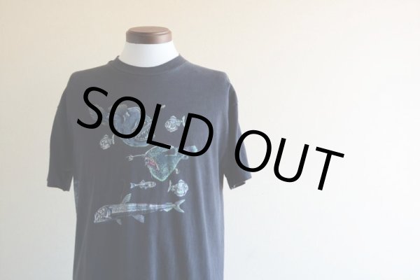 画像5: 1980s 深海魚 Tシャツ  表記L  (5)