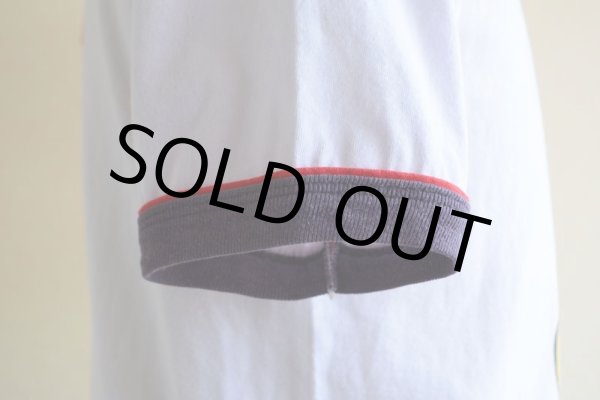 画像10: 1980s  MICKEY MOUSE リンガーTシャツ  表記M  (10)