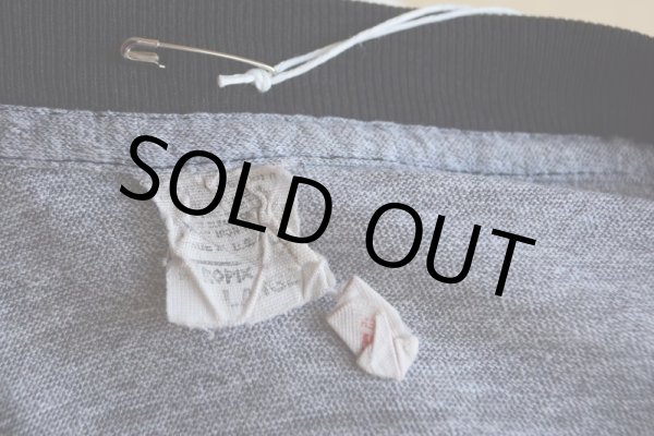 画像12: 1980s  MICKEY MOUSE リンガーTシャツ  杢灰×黒  表記L  (12)