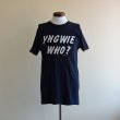 画像1: 1980s  YNGWIE MALMSTEEN  Tシャツ　 表記L  (1)