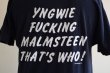 画像11: 1980s  YNGWIE MALMSTEEN  Tシャツ　 表記L  (11)