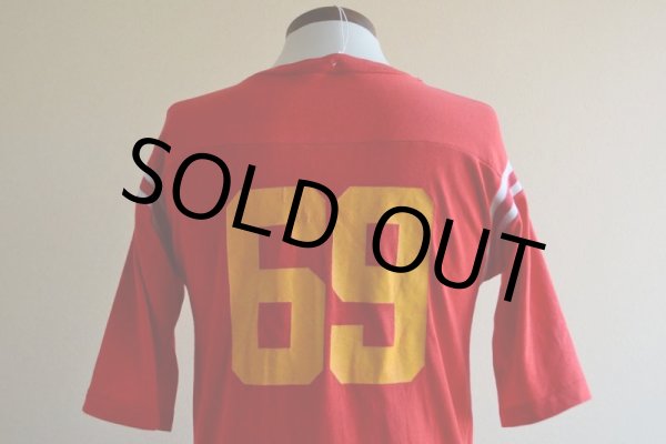 画像11: 1970s ARTEX USMCフットボールTシャツ　 ナンバリング“69”　 表記M  (11)