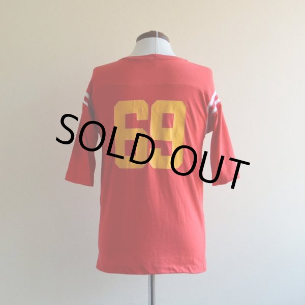 画像3: 1970s ARTEX USMCフットボールTシャツ　 ナンバリング“69”　 表記M  (3)