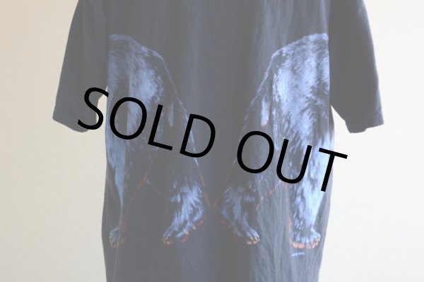 画像12: 1990s あらクマさん×あらクマさん Tシャツ　 Oswald's Bear Ranch　 実寸L  (12)