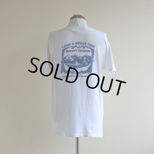 画像3: 1980s BALMER'S HERBERGE Tシャツ　 両面染み込みプリント　 表記L  (3)