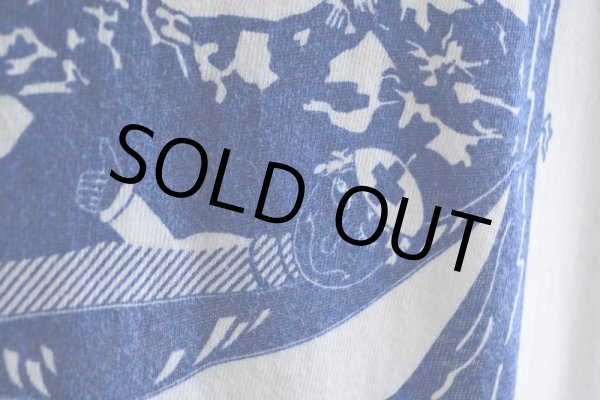 画像11: 1980s BALMER'S HERBERGE Tシャツ　 両面染み込みプリント　 表記L  (11)