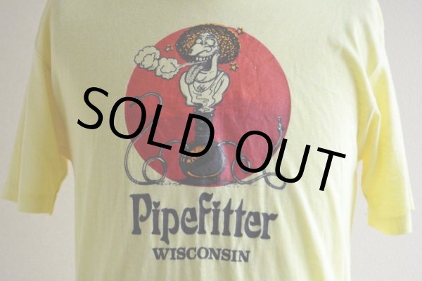 画像7: 1980s The Pipefitter Tシャツ  実寸ML  (7)