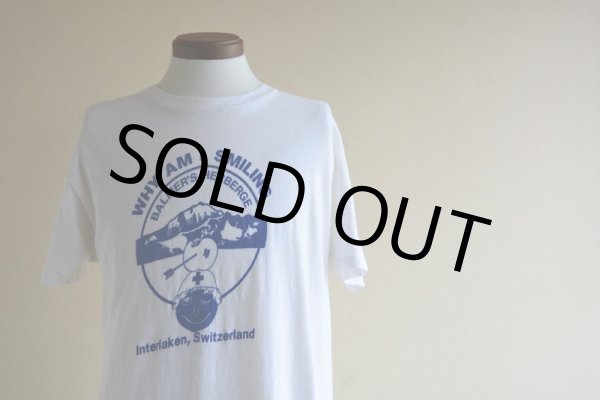 画像7: 1980s BALMER'S HERBERGE Tシャツ　 両面染み込みプリント　 表記L  (7)