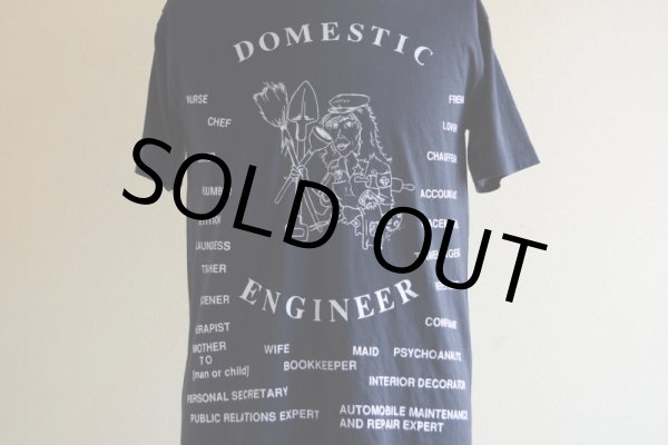 画像7: 1980s DOMESTIC ENGINEER Tシャツ　 表記M  (7)