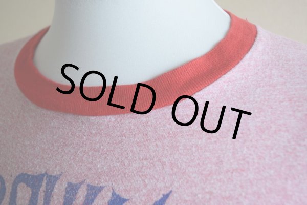 画像5: 1970s FARQUHAR'S 杢リンガーTシャツ　 両面プリント　 表記L  (5)