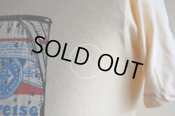 画像16: 1970s〜 Budweiser Tシャツ　 表記M  (16)