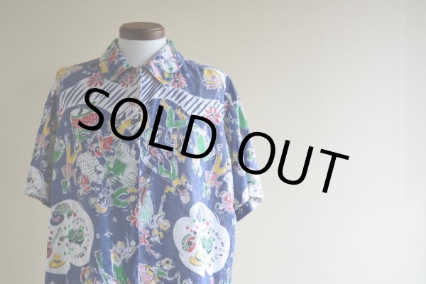 画像6: 1990s DKNY ダンシングカウボーイ柄リネンシャツ　 表記P  (6)