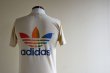 画像8: 1980s adidas レインボートレフォイルTシャツ　 バックプリント　 表記M  (8)