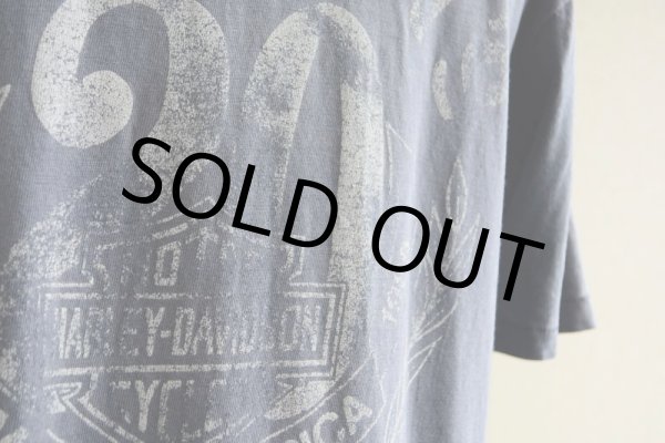 画像11: 1980s Harley-Davidson ヘンリーネックTシャツ  表記L  (11)