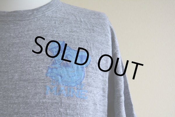 画像7: 1980s UNIVERSITY OF MAINE カレッジTシャツ　 表記L  (7)