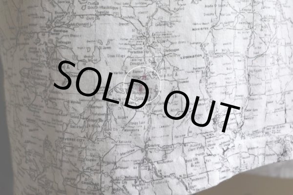 画像13: 1990s MICHIGAN マップTシャツ　 表記L  (13)