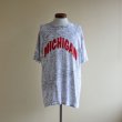 画像1: 1990s MICHIGAN マップTシャツ　 表記L  (1)