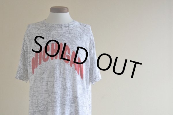 画像6: 1990s MICHIGAN マップTシャツ　 表記L  (6)