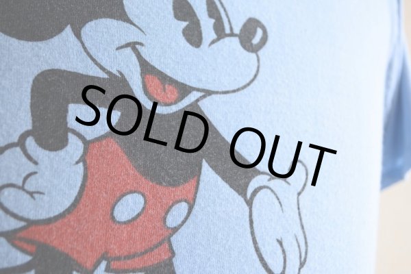 画像9: 1970s MICKEY MOUSE 両面プリントTシャツ　 表記S  (9)