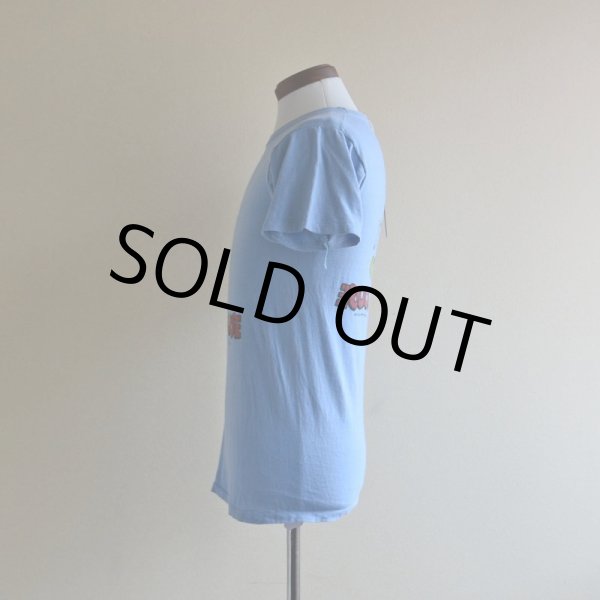 画像4: 1970s MICKEY MOUSE 両面プリントTシャツ　 表記S  (4)