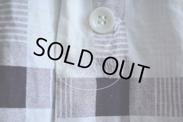 画像15: 1950s〜 FRUIT OF THE LOOM コットンシャツ　 表記S  (15)