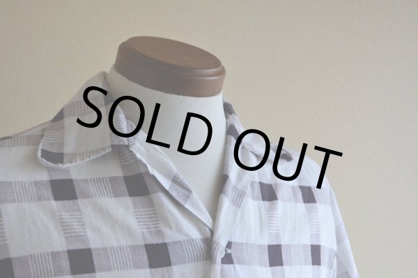 画像8: 1950s〜 FRUIT OF THE LOOM コットンシャツ　 表記S  (8)