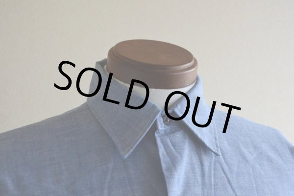 画像6: 1970s SEARS シャンブレーシャツ  表記M  (6)