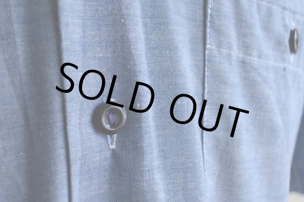 画像8: 1970s SEARS シャンブレーシャツ  表記M  (8)