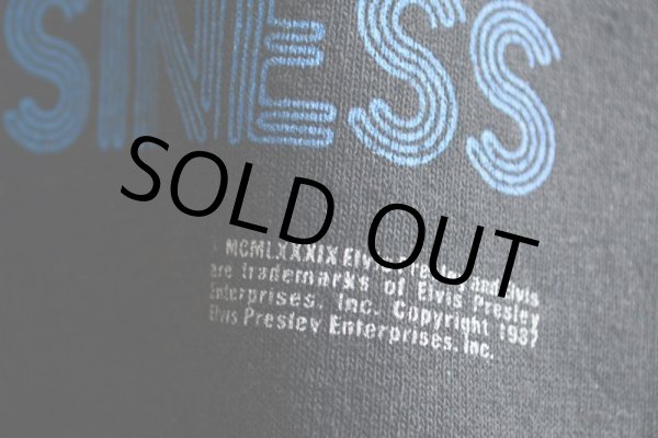 画像10: 1980s ELVIS TAKING CARE OF BUSINESS Tシャツ　 表記L  (10)