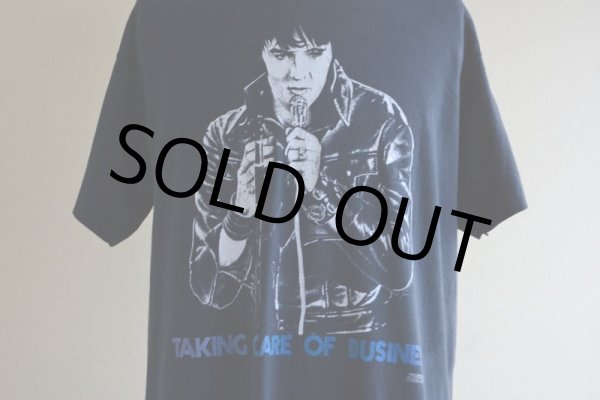 画像7: 1980s ELVIS TAKING CARE OF BUSINESS Tシャツ　 表記L  (7)