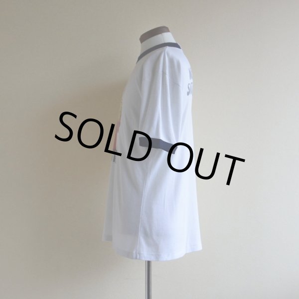 画像4: 1990s 原子爆弾 リンガーTシャツ　 両面プリント　 実寸L  (4)