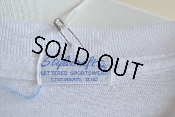 画像5: 〜1960s STYLECRAFT フロッキーTシャツ　 バックプリント　 表記M  (5)