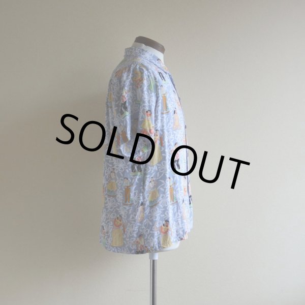 画像2: 1980s reyn spooner レーヨンアロハシャツ　 実寸M  (2)